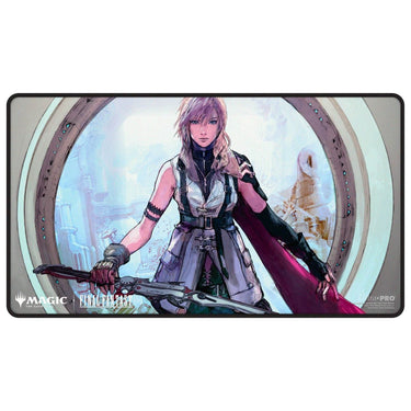 Techzone Geelong Magic the Gathering - FINAL FANTASY Black Stitched Playmat Premium W for MtG